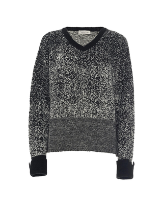 MAGLIONE DONNA TAGLIO SCATOLETTA SALE E PEPE M469AT MA001 MANILA GRACE 