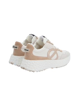 SNEAKERS DONNA CARTER JOGGER - PANNA NOCCIOLA 01NNVEKSDSAJ DOVE/DOVE/NUDE NO NAME 