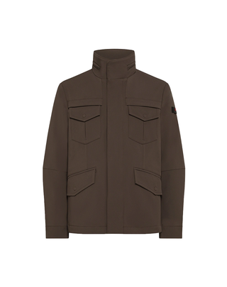 FIELD JACKET UOMO IN TESSUTO TECNICO A TRE STRATI - CIOCCOLATO PEU4834 494 PEUTEREY 