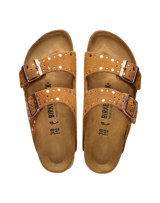 SANDALO ARIZONA RIVET PELLE SCAMOSCIATA - MINK 1031731-S MINK BIRKENSTOCK 