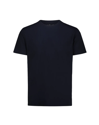 T-SHIRT UOMO IN COTONE FIAMMATO - NAVY 1201 N BL'KER 