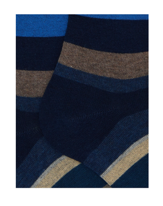 CALZE LUNGHE UOMO IN COTONE ELASTICIZZATO - ROYAL CORDA AP103413 13102 GALLO 