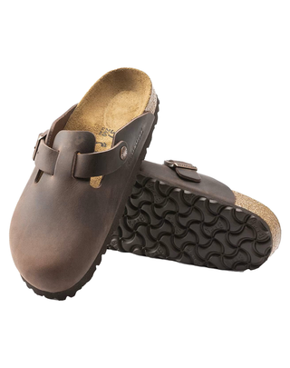 BOSTON PIANTA STRETTA PELLE OLIATA - HABANA 860133-S HABANA BIRKENSTOCK 