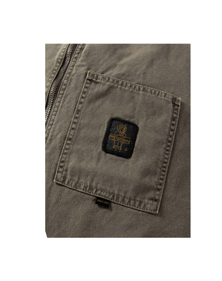 GILET UOMO 100% COTONE - MAJOR BROWN G23508CT0011 H01500 REFRIGIWEAR 