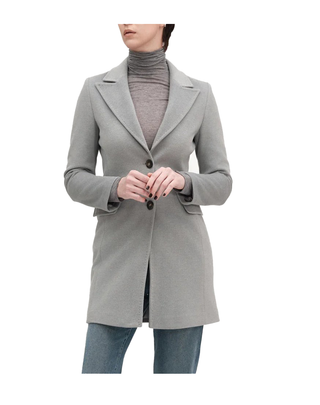 CAPPOTTO BARONETTO CON PUNTO AMF GRIGIO WW20450 GRIGIO WHITE WISE 