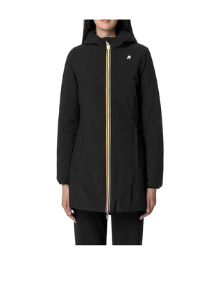 GIACCA DONNA DENISE ST WARM DOUBLE - NERO/BLU K6128UW A3C K-WAY 