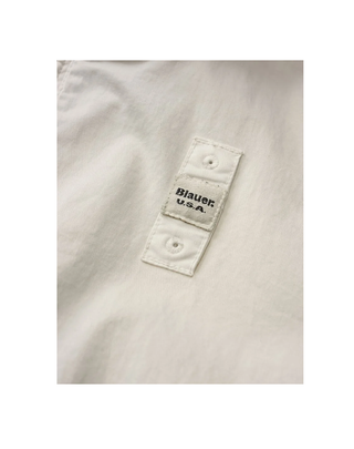 BOMBER UOMO LEGGERO BADGER - GRIGIO CHIARO BLUC04139 996 BLAUER 