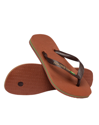 INFRADITO BRASIL LOGO - RUST COFFEE 4110850 2815 HAVAIANAS 