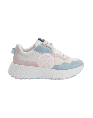 SNEAKERS DONNA CARTER JOGGER - BLU PANNA ROSA 01NNVEKSDS64 SKY/DOVE/L.PINK NO NAME 
