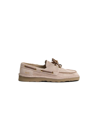 SCARPE DA DONNA IN CAMOSCIO " P019 " - NUDE P019W001 NUDE PANCHIC 