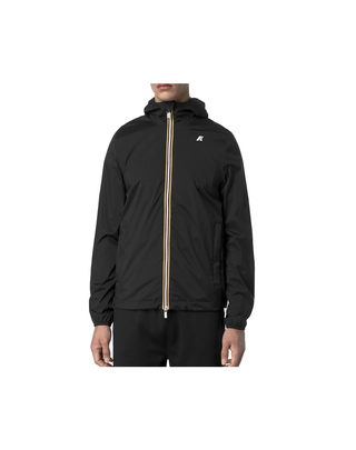GIUBBINO UOMO" JACK STRETCH NYLON JERSEY " - BLACK K3123UW USY K-WAY 