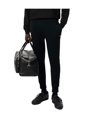 PANTALONI FELPATI UOMO SLIM FIT - NERO XH9624 031 LACOSTE 
