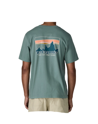 T-SHIRT " 73 SKYLINE " - BLUE SAGE 37841 BLSG PATAGONIA 