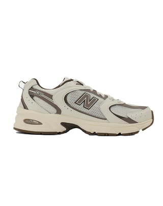 SNEAKERS UNISEX 530 BEIGE MARRONE MR530ASM NATURAL NEW BALANCE 