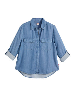 CAMICIA DONNA  " ELAINE " - DENIM BLU 005NJ-0008 U LEVI'S 