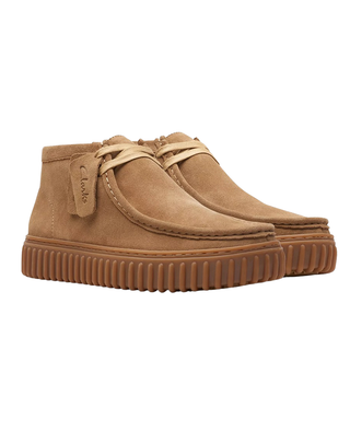 SCARPE UOMO "TORHILL HI" CAMOSCIO SABBIA SCURO