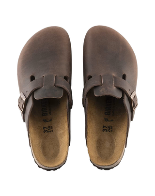 BOSTON PIANTA STRETTA PELLE OLIATA - HABANA 860133-S HABANA BIRKENSTOCK 