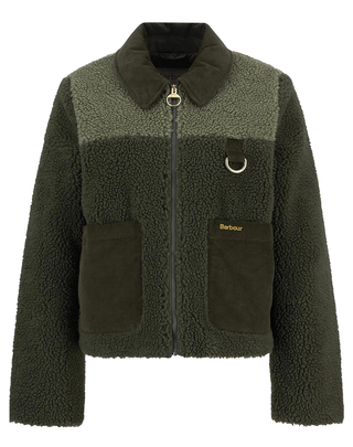 GIUBBINO DONNA MALENA FLEECE - VERDE LFL0080 OL51 BARBOUR 