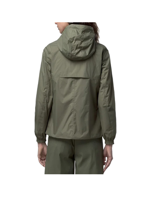 GIUBBINO DONNA REVERSIBILE LIL 2.0 PLUS.2  - GREEN LICHEN-VIOLET GLICINE K21348W C8J K-WAY 