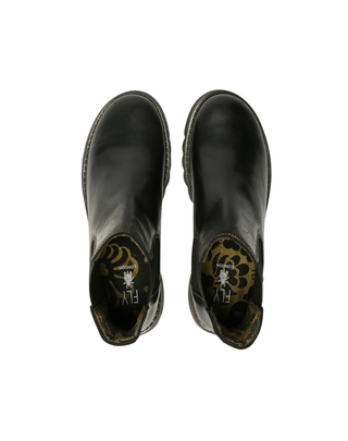 STIVALETTO DONNA "CHELSEA" IN PELLE - NERO P143195000 RB FLY LONDON 