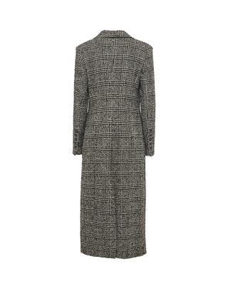 CAPPOTTO DONNA DOPPIO PETTO - FANTASIA BIANCO NERO K166AQ- MA001 MANILA GRACE 