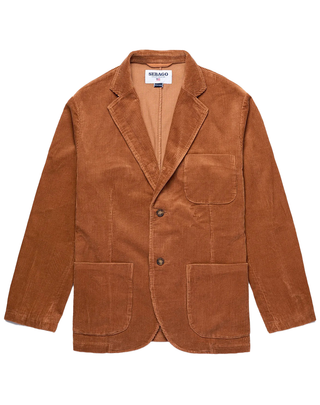 BLAZER A COSTINA DI VELLUTO " NEDDICK CORDUROY" - BROWN TOBACCO 74128KW 459 SEBAGO 