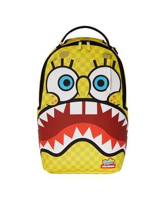 ZAINO UNISEX "SPONGEBOB CHECKERBOB DLXSV " 910B7011 NSZ SPRAYGROUND 