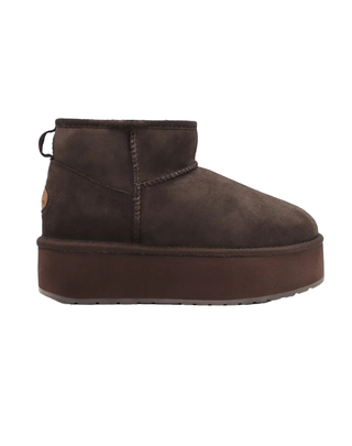 STIVALETTO DONNA STINGER MICRO FLATFORM - CIOCCOLATA W13082 CHOC EMU 