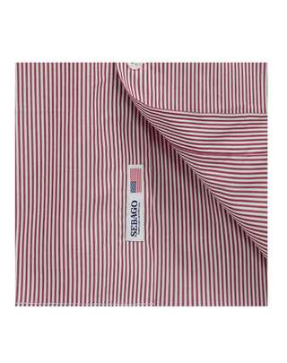 CAMICIA SHEEPSCOT - RED WHITE 751272W A0V SEBAGO 