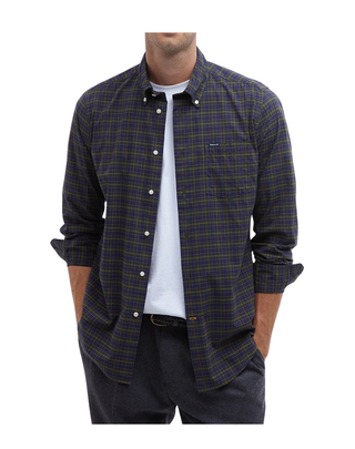 CAMICIA " LONDON " TAILORED FIT - CLASSIC TARTAN MSH5023 TN54 BARBOUR 
