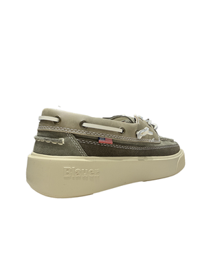 SCARPE UOMO " BUCK06 " - VERDE MILITARE S6BUCK06\SUP MIL BLAUER 