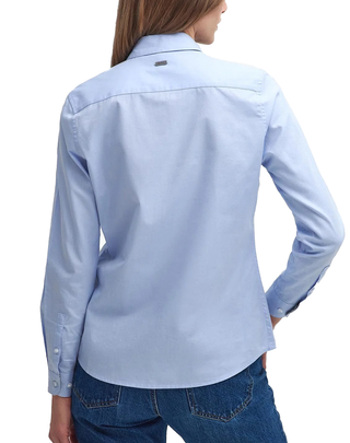 CAMICIA DONNA " DERWENT " REGULAR FIT - PALE BLUE