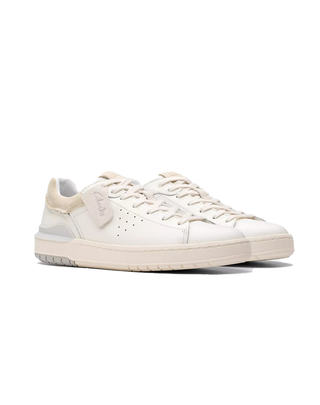 SNEAKERS UOMO IN PELLE BIANCA  " COURTLITE 2 RUN " 26181 325 CLARKS 