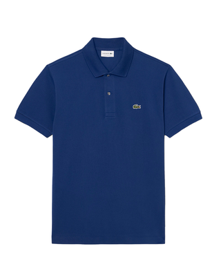 POLO UOMO L1212 ORIGINAL - BLEU MARINE 1212 F9F LACOSTE 
