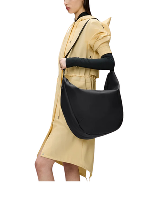 SACCA A TRACOLLA " VALERA LARGE" - BLACK