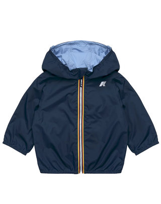 GIUBBINO INFANT E. JAKE PLUS.2 REVERSIBLE - BLUE INSIGNIA-BLUE CIELO K2123IW C52 K-WAY 