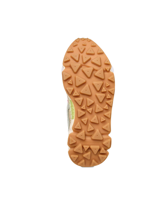 SNEAKERS " YAMANO 3 WOMAN " BEIGE - VIOLA 001-2017817-01 1M42 FLOWER MOUNTAIN 