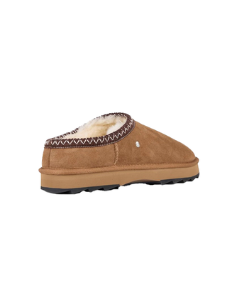 PANTOFOLA DONNA SHARKY SCUFF - CHESTNUT W13179 CHESTNUT EMU 
