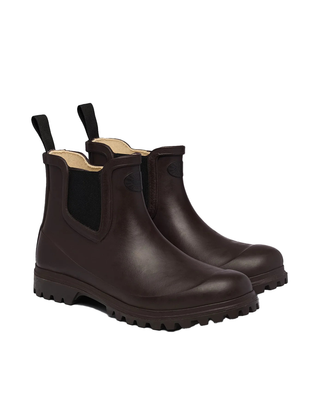 STIVALETTO IN GOMMA UNISEX "798 RUBBER" - DARK BROWN S2147GW798 RUBBER BOOTS A2G SUPERga 