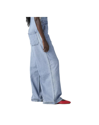 SALOPETTE DONNA IN DENIM CHIARO OVERSIZE 001V0-0000 U LEVI'S 