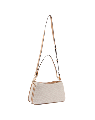 PICCOLA BORSA MONOGRAM IN ECO PELLE - PANNA BEIGE AA6107E1118 C3920 LIU JO 