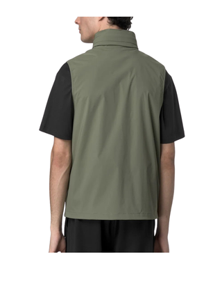 GILET UOMO "VALEN STRETCH NYLON JERSEY" - GREEN LICHEN