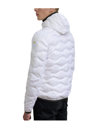 PIUMINO UOMO AD ONDE "WAVE" - BIANCO 25WBLUC03074 100 BLAUER 