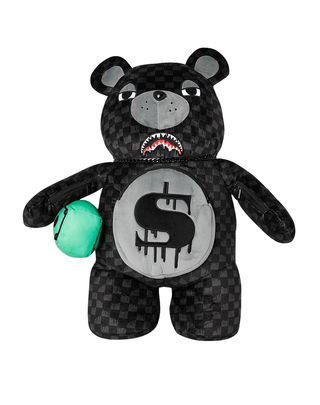 DRIPPING SHARKS IN PARIS MONEYBEAR TEDDY BEAR 910B7974NSZ NSZ SPRAYGROUND 