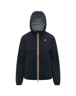 GIUBBINO DONNA "LIL 2.0 STRETCH DOT" - BLUE DEPTH K21346W K89 K-WAY 