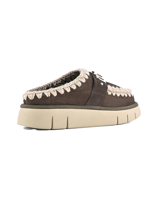 SABOT DONNA "BOUNCE CLOG METAL LOGO" - MOCHA MU.FW531001A MOCHA MOU 