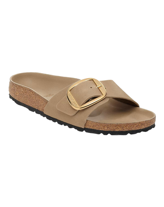 SANDALO IN PELLE MADRID A FIBBIA GRANDE - TOBACCO BROWN 1030467-S TABACCO BROWN BIRKENSTOCK 