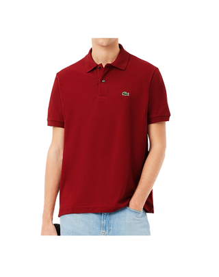 POLO UOMO L1212 ORIGINAL - BORDEAUX 1212 476 LACOSTE 