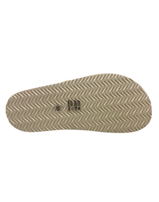 SANDALO DONNA " CRISS-CROSS " IN RAFFIA - NATURALE