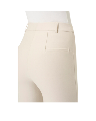 PANTALONE DONNA CROPPED FLARE - PANNA DE72PM 786 RAGNO 